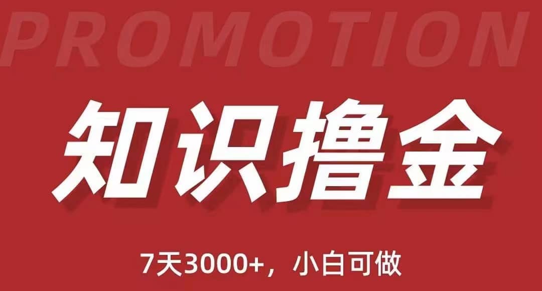 抖音知识撸金项目：执行力强当天见收益(教程 资料)-克用笔记