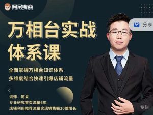 阿呆-万相台实战体系课，帮您全面掌握万相台知识体系-克用笔记