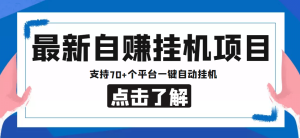 【低保项目】最新自赚安卓手机阅读挂机项目，支持70 个平台 一键自动挂机-克用笔记
