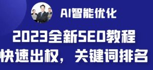 2023最新网站AI智能优化SEO教程，简单快速出权重，AI自动写文章 AI绘画配图-克用笔记