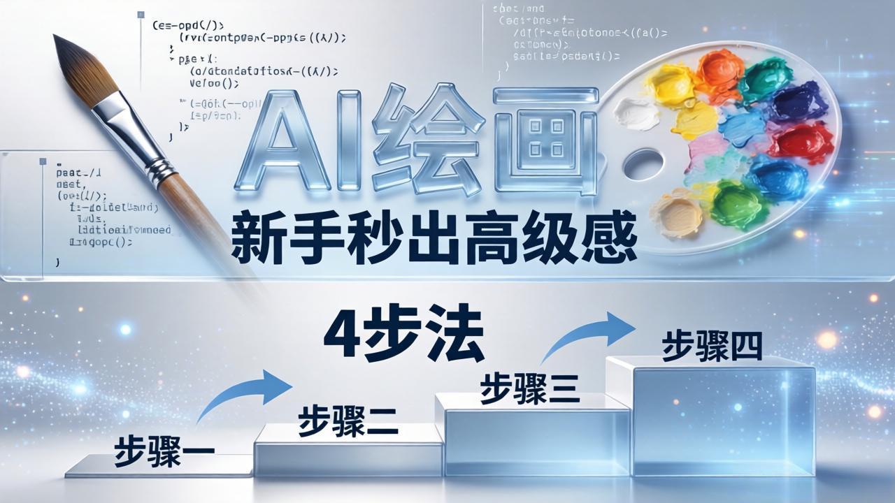 AI绘画入门别再硬磕了！即梦4步法：万能提示词公式+BRTR框架，新手秒出高级感-克用笔记
