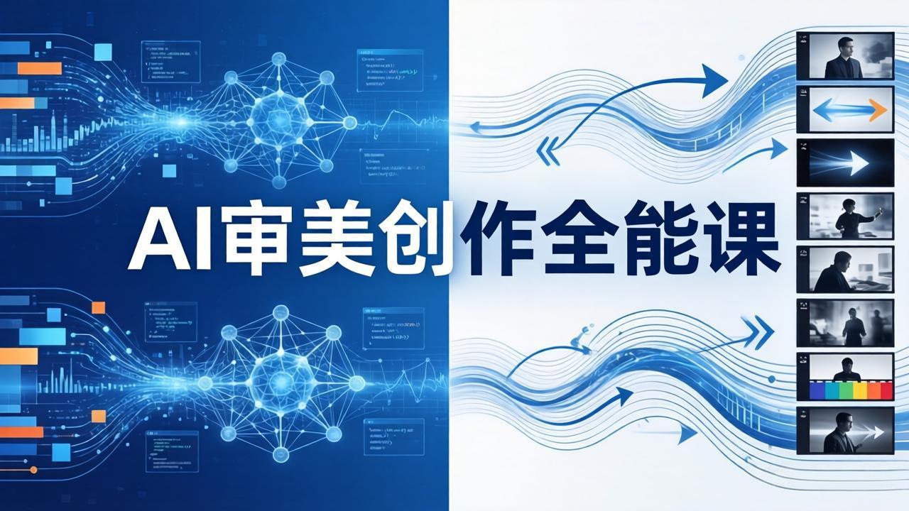 AI审美创作全能课：MJ+Seedance+模型训练+影视分镜+编剧，一站式掌握AI艺术创作-克用笔记
