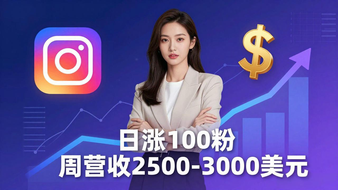 想做数字产品？Sheri亲授：日涨100粉、每周2500至3000美元的营收，Instagram躺着赚-克用笔记