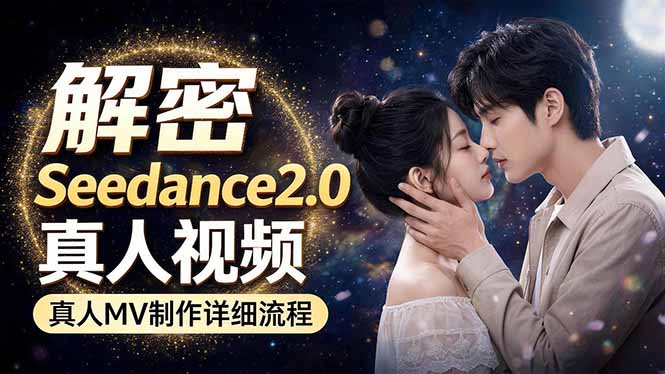Seedance 2.0电影级真人 MV全流程拆解：提示词、运镜、粒子特效，手把手实操-克用笔记