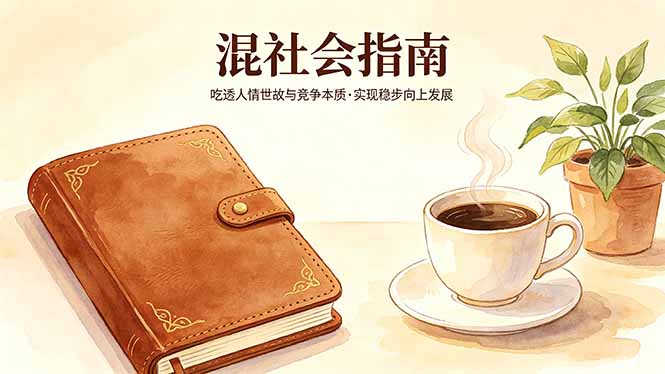 付费文章：混社会指南，吃透人情世故与竞争本质，实现稳步向上发展-克用笔记